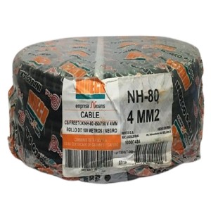 ROLLO CABLE NH-80 4mm2 INDECO LIBRE HALOGENO