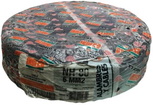 ROLLO CABLE NH-80 6mm2 INDECO LIBRE HALOGENO