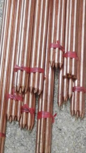 VARILLA DE COBRE  3/4 x  2.40 mts