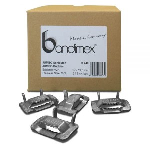 HEBILLA ACERO INOXIDABLE 3/4 BANDIMEX